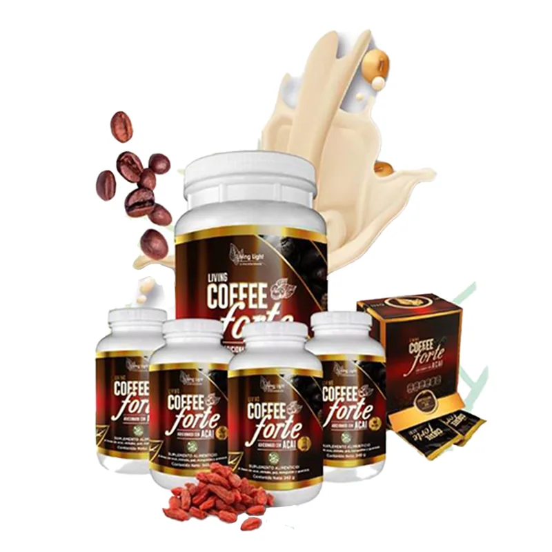 Living Coffee Forte, bebida de café con suplementos