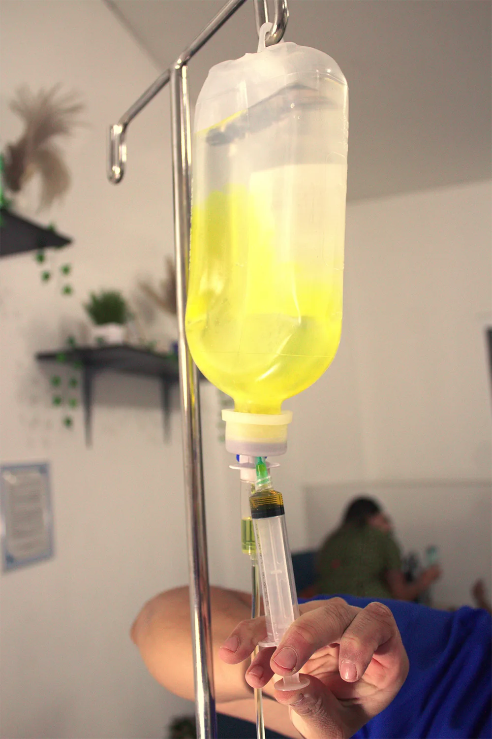 Sesión de terapia complementaria en una sala de Biocure